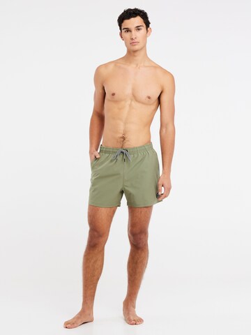 PROTEST Board Shorts 'PRTYESSINE' in Green