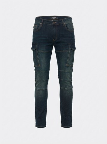 KOROSHI Slimfit Jeans i blå