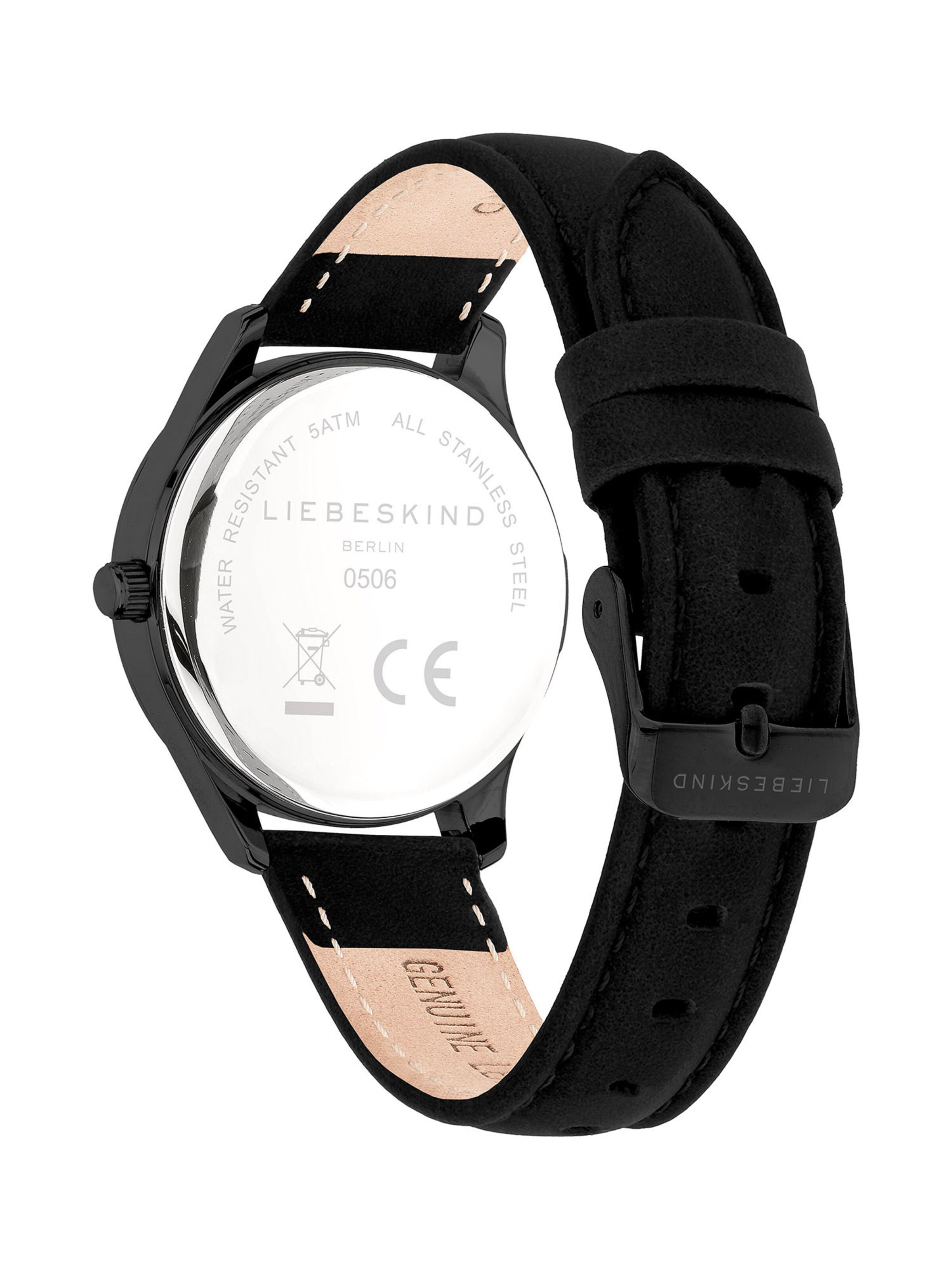 Liebeskind Berlin Uhr in Schwarz