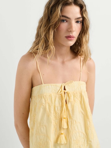 Top 'Fanny' di Pepe Jeans in giallo