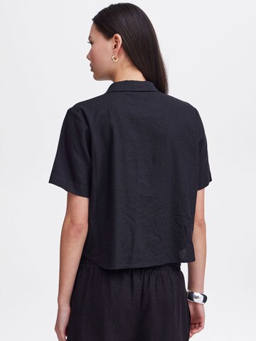 ICHI Bluse 'LINO' in Schwarz