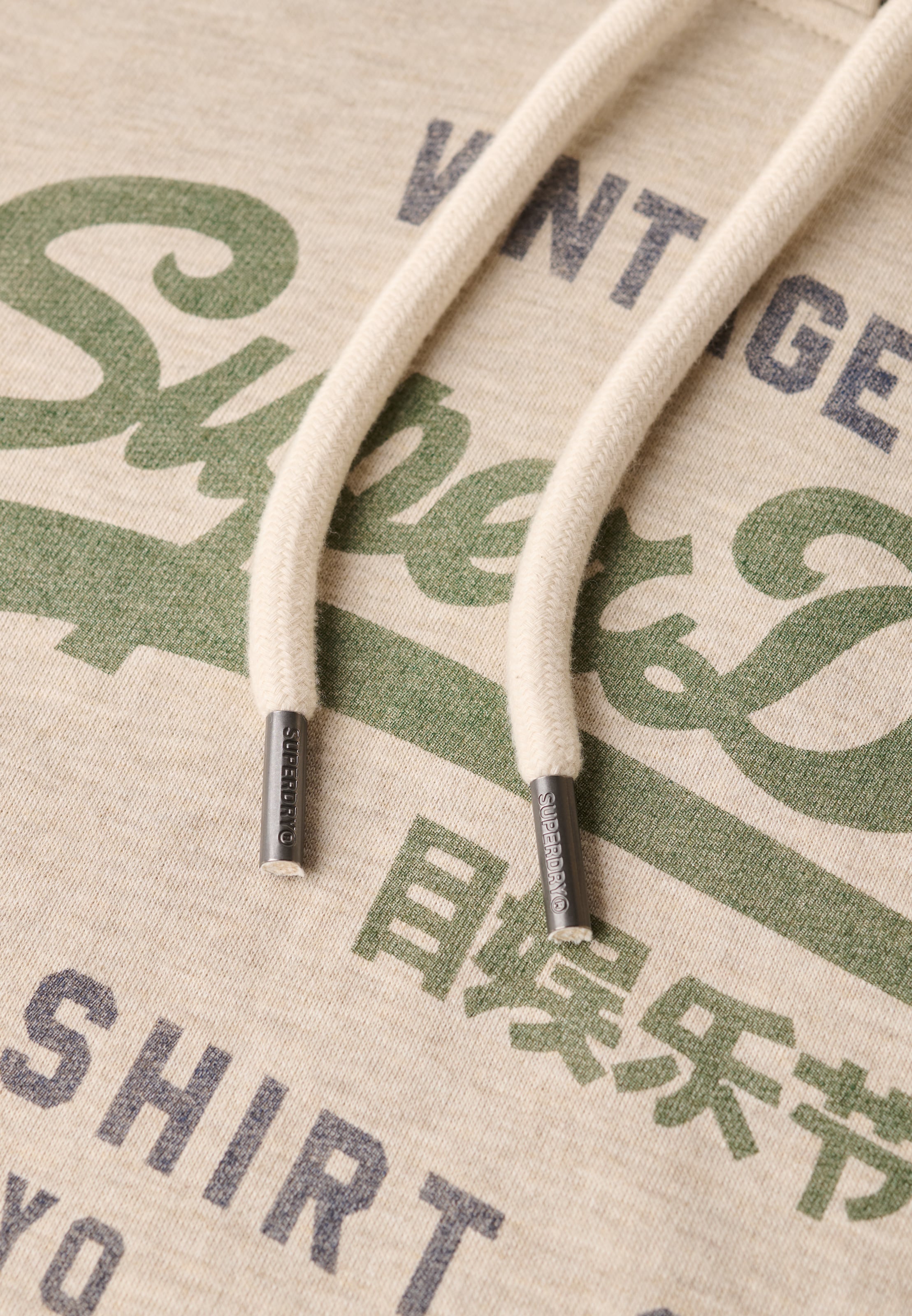 Superdry & Co Mikina 'Heritage' – béžová