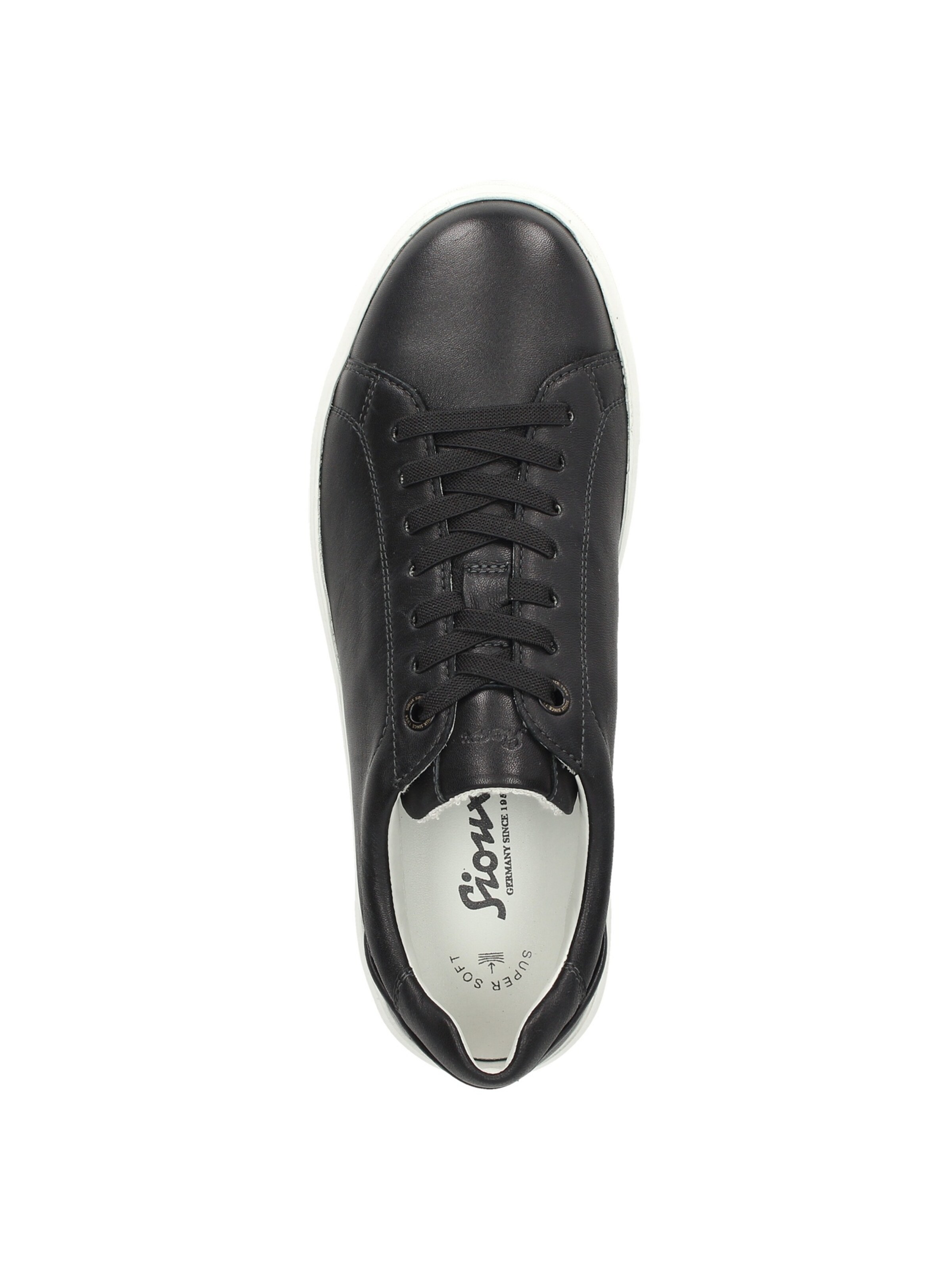 SIOUX Sneakers laag 'Tils' in Zwart