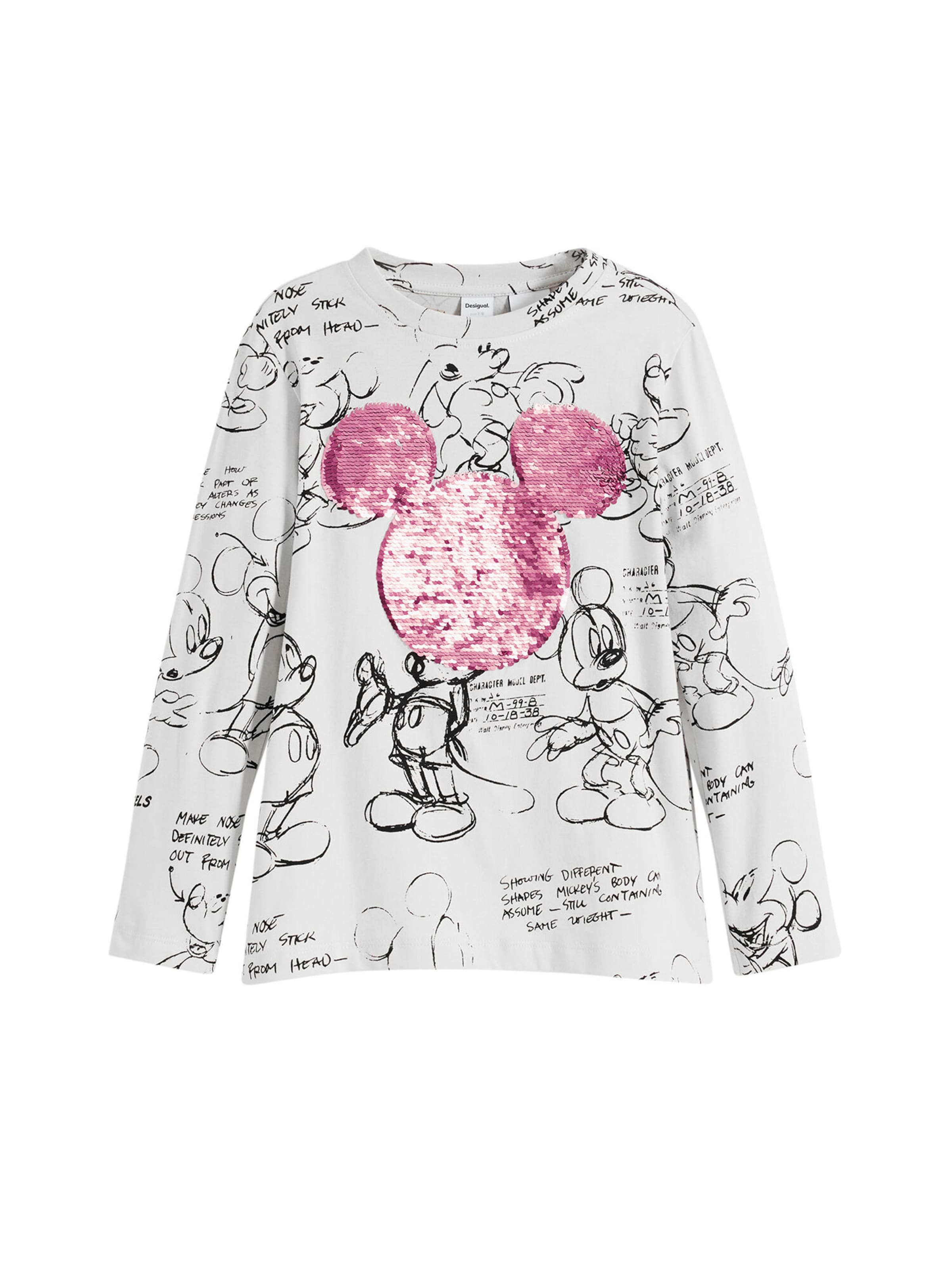 DesigualMajica - bijela boja: prednji dio