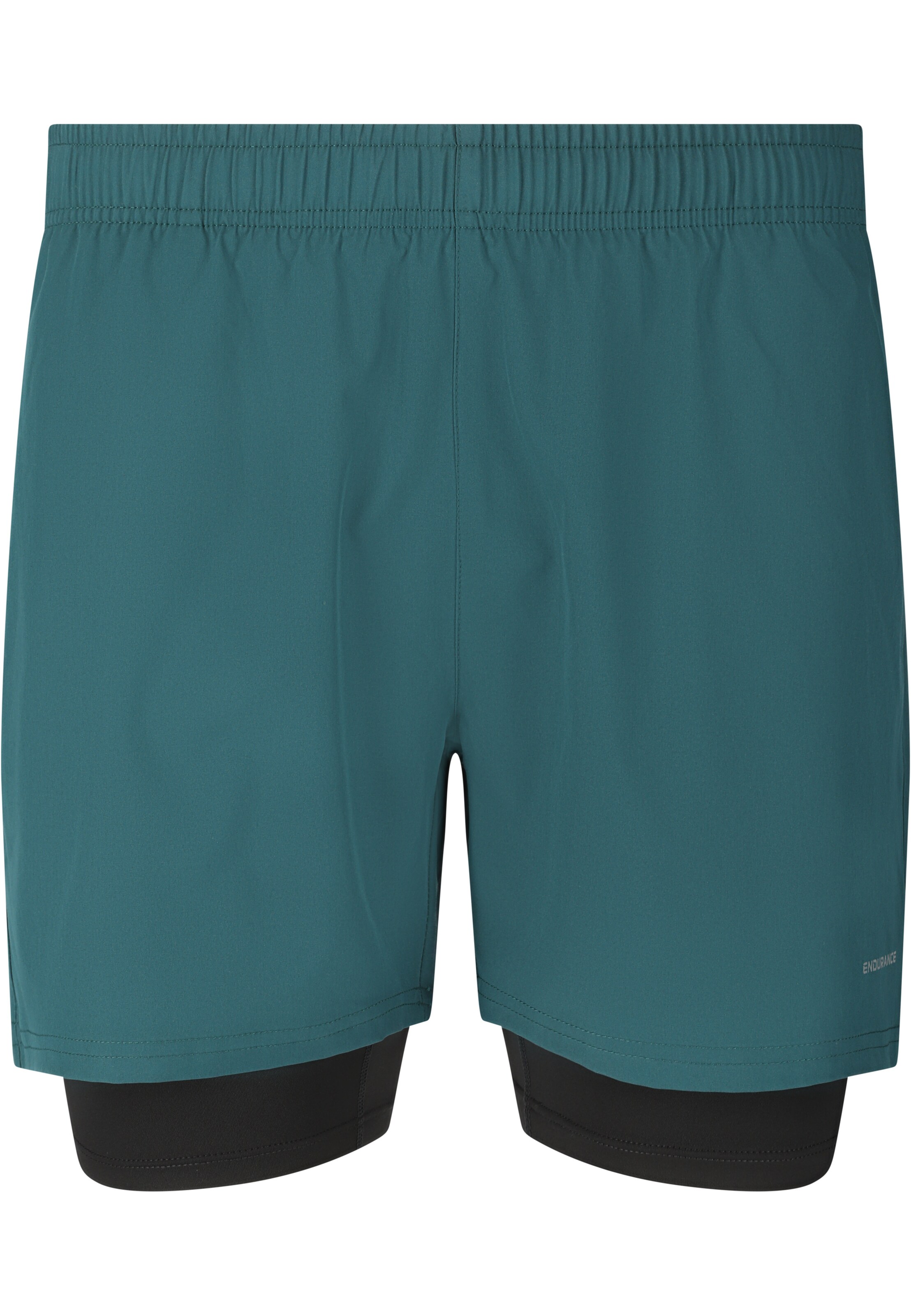 ENDURANCE Shorts 'Kros' in Grün: Vorderseite