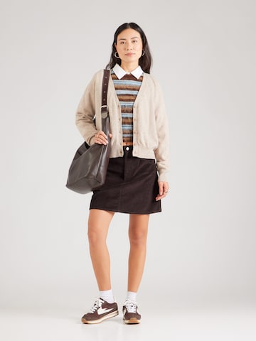 TWNS THE LABEL Knit cardigan 'Aspen' in Beige