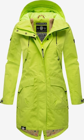 NAVAHOO Weatherproof jacket 'Pfefferschote' in Green