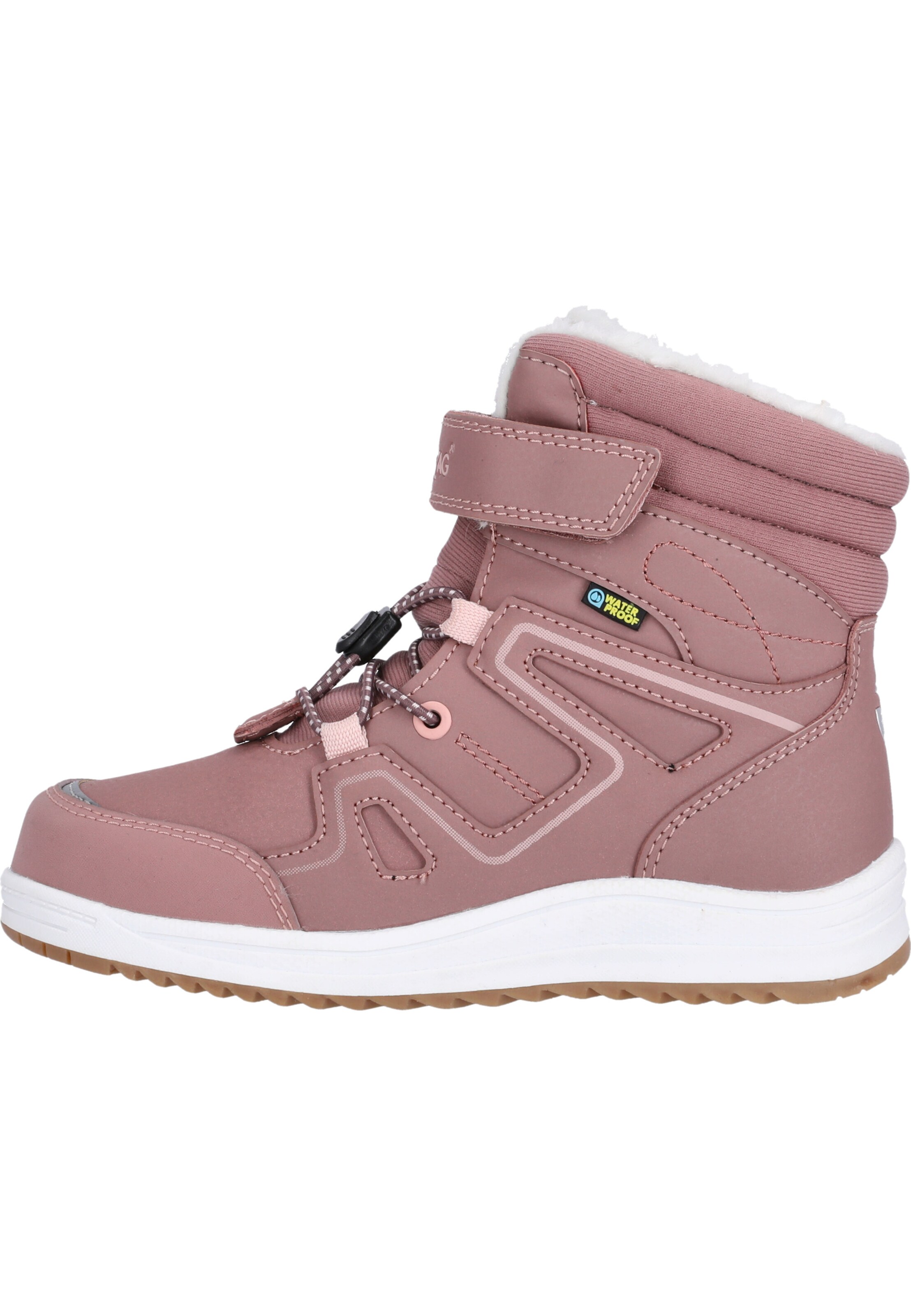 ZigZag Snow Boots 'Rincet' in Pink