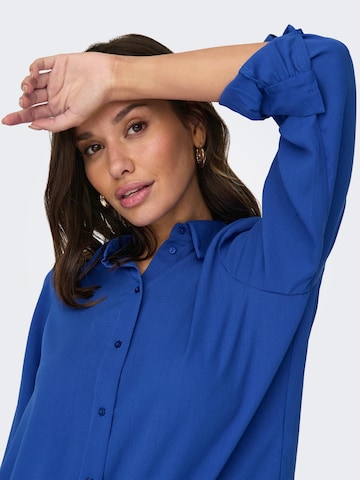 Camicia da donna 'MULAN' di ONLY in blu