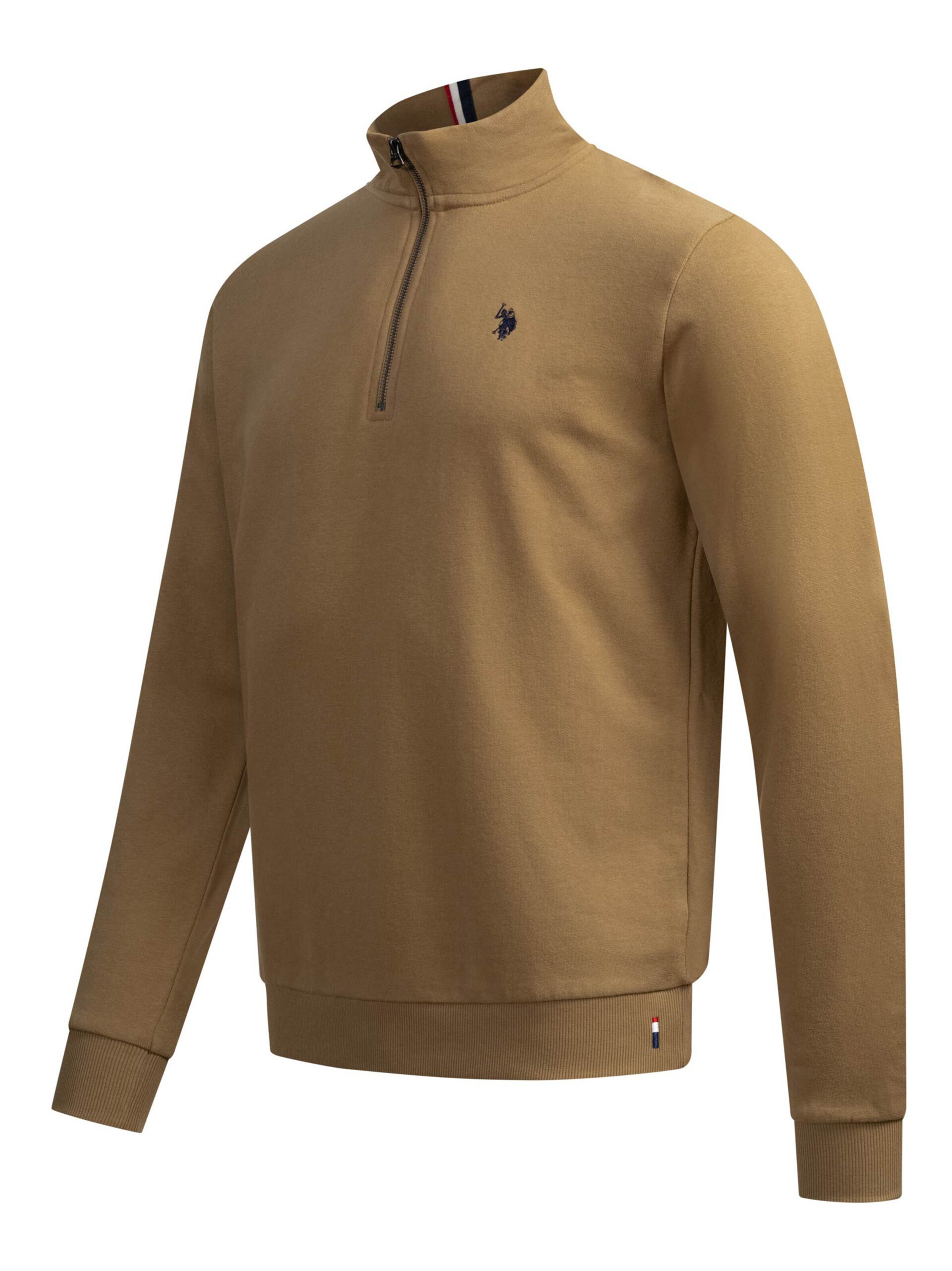 U.S. POLO ASSN. Sweatshirt in Beige