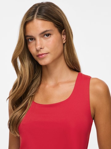 VILA Top 'VIKENZA' in Rood