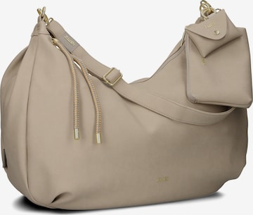 ZWEI Schultertasche 'LOLA' in Beige: Vorderseite