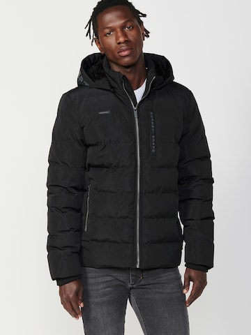 KOROSHI - Chaqueta de invierno en negro: frente
