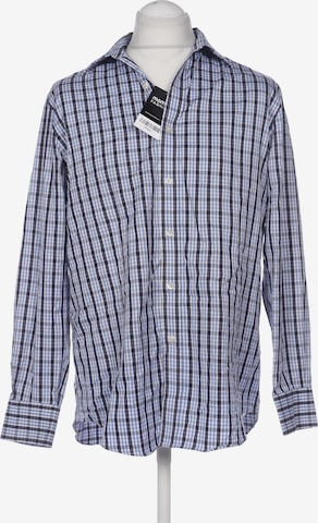 Michael Kors Button Up Shirt in L in Blue: front