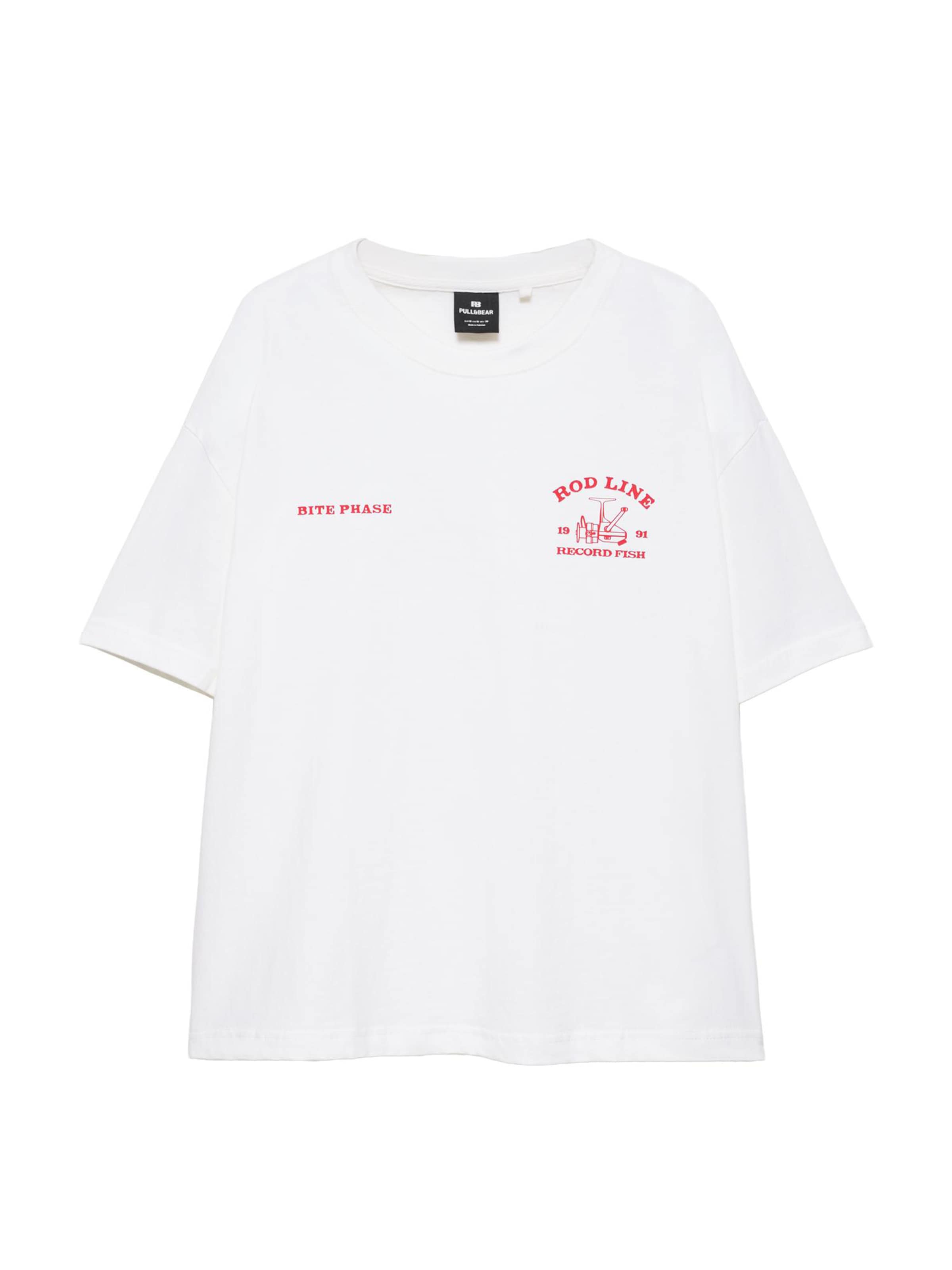 Top di Pull&Bear in nero: frontale
