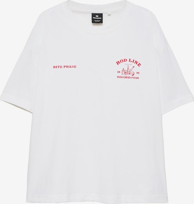 Pull&Bear Paita koossa XS värissä sininen / punainen / musta / valkoinen, Tuotenäkymä