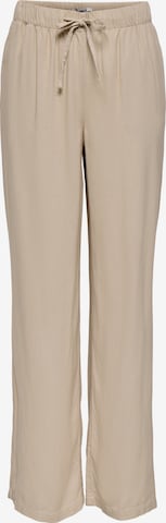 ONLY Regular Trousers 'ONLGOA' in Beige: front