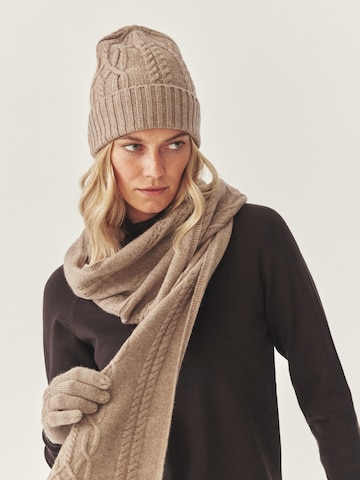 TATUUM Beanie 'Blevela' in Beige: front
