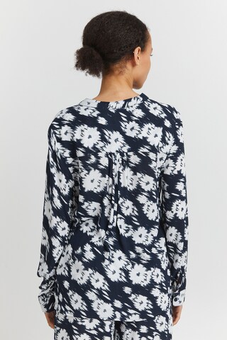 ICHI Blouse 'MARRAKECH' in Blue
