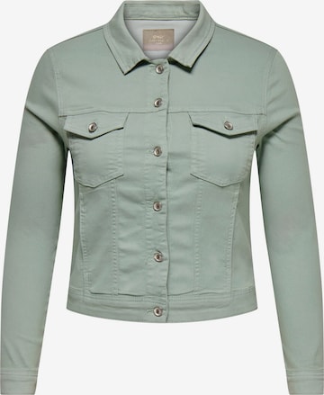 Giacca di mezza stagione 'CARWespa' di ONLY Carmakoma in verde: frontale