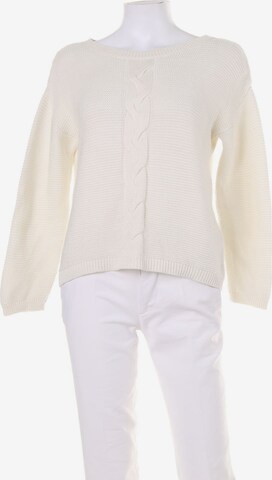 MORE & MORE Sweater & Cardigan in XS in White: front