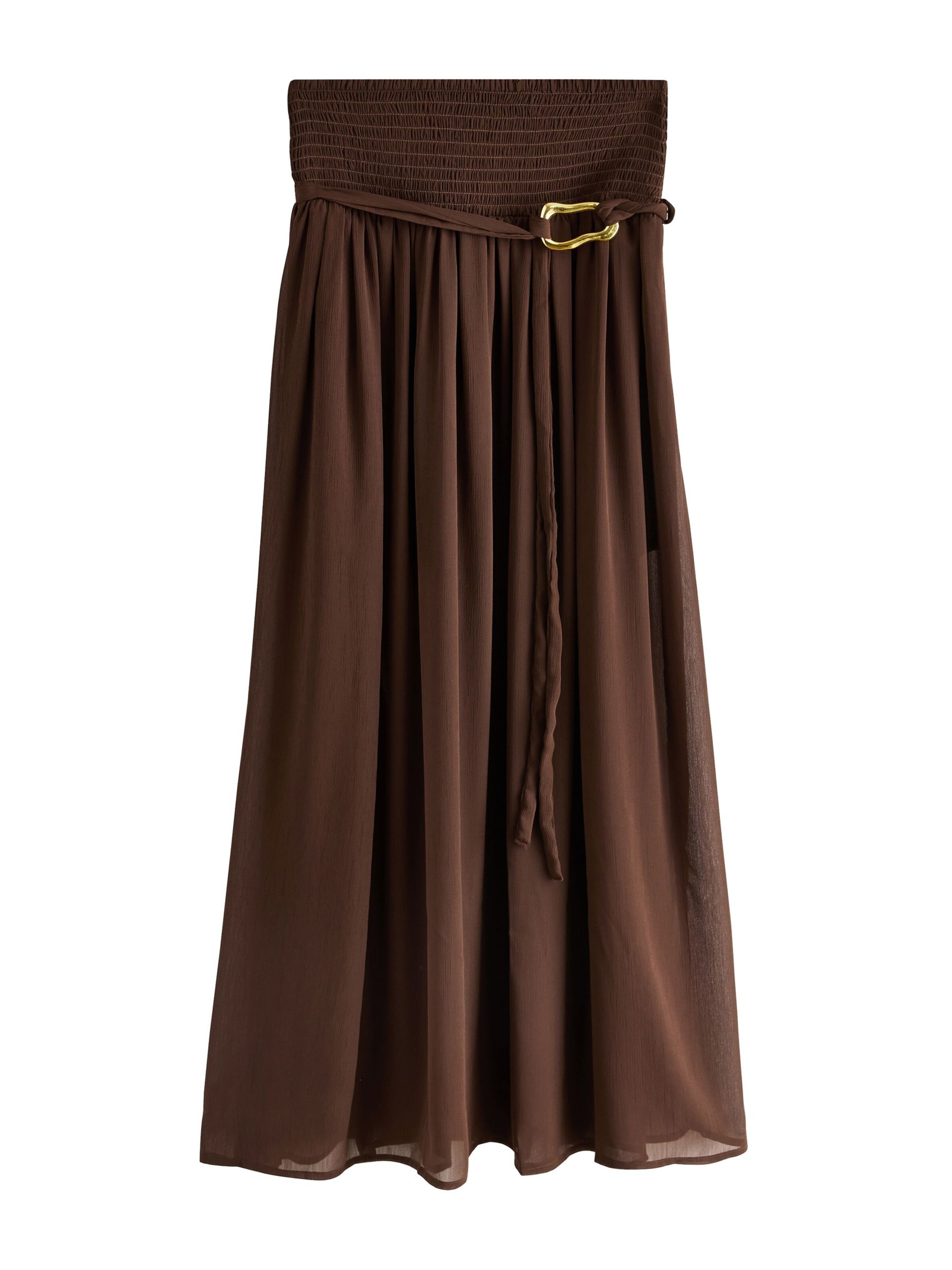 Next Rok in de kleur Bruin / Goud, Productweergave