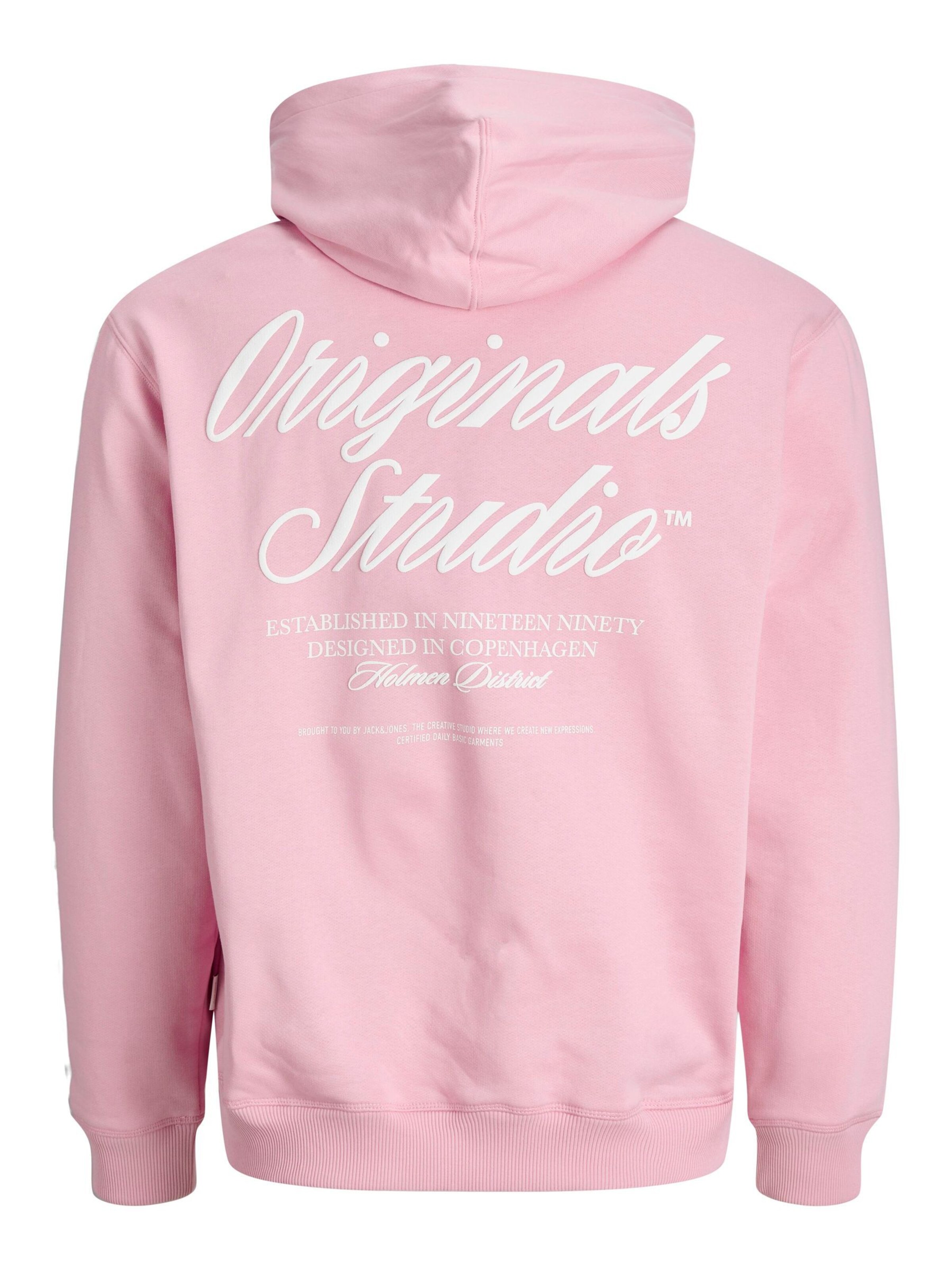 JACK & JONES - Sudadera en rosa