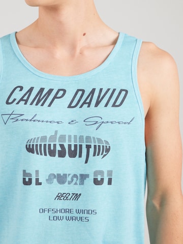 CAMP DAVID Μπλουζάκι 'Windsurfing' σε μπλε