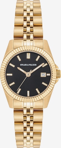 Orologio analogico di Spears & Walker in oro: frontale