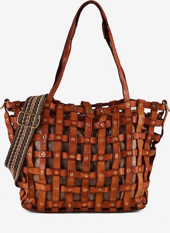 Campomaggi Shopper 'Valeria' in Braun: Vorderseite