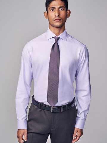 Next Slim fit Skjorta i lila: framsida