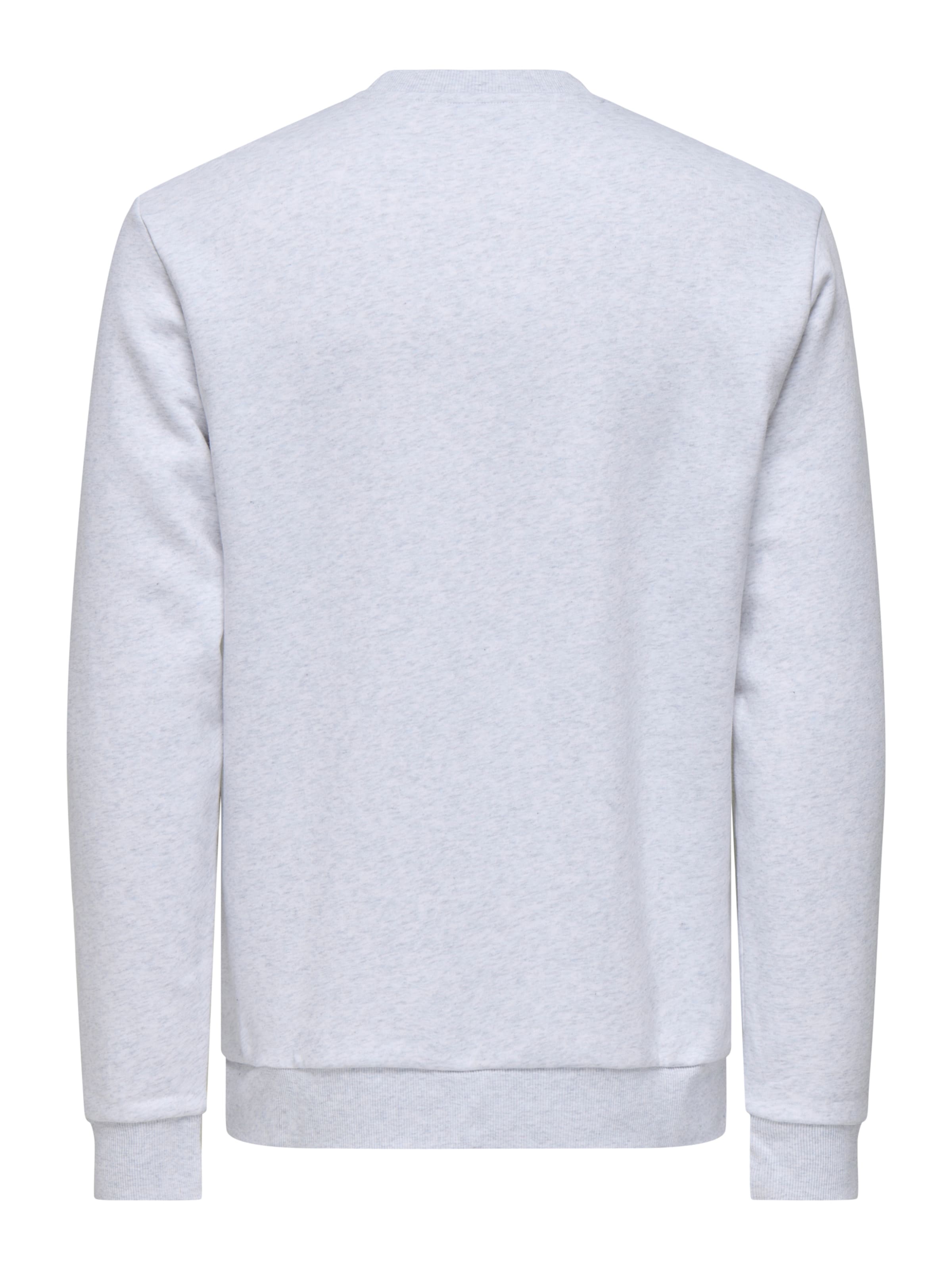 Sweat-shirt 'ONSCERES' Only & Sons en gris