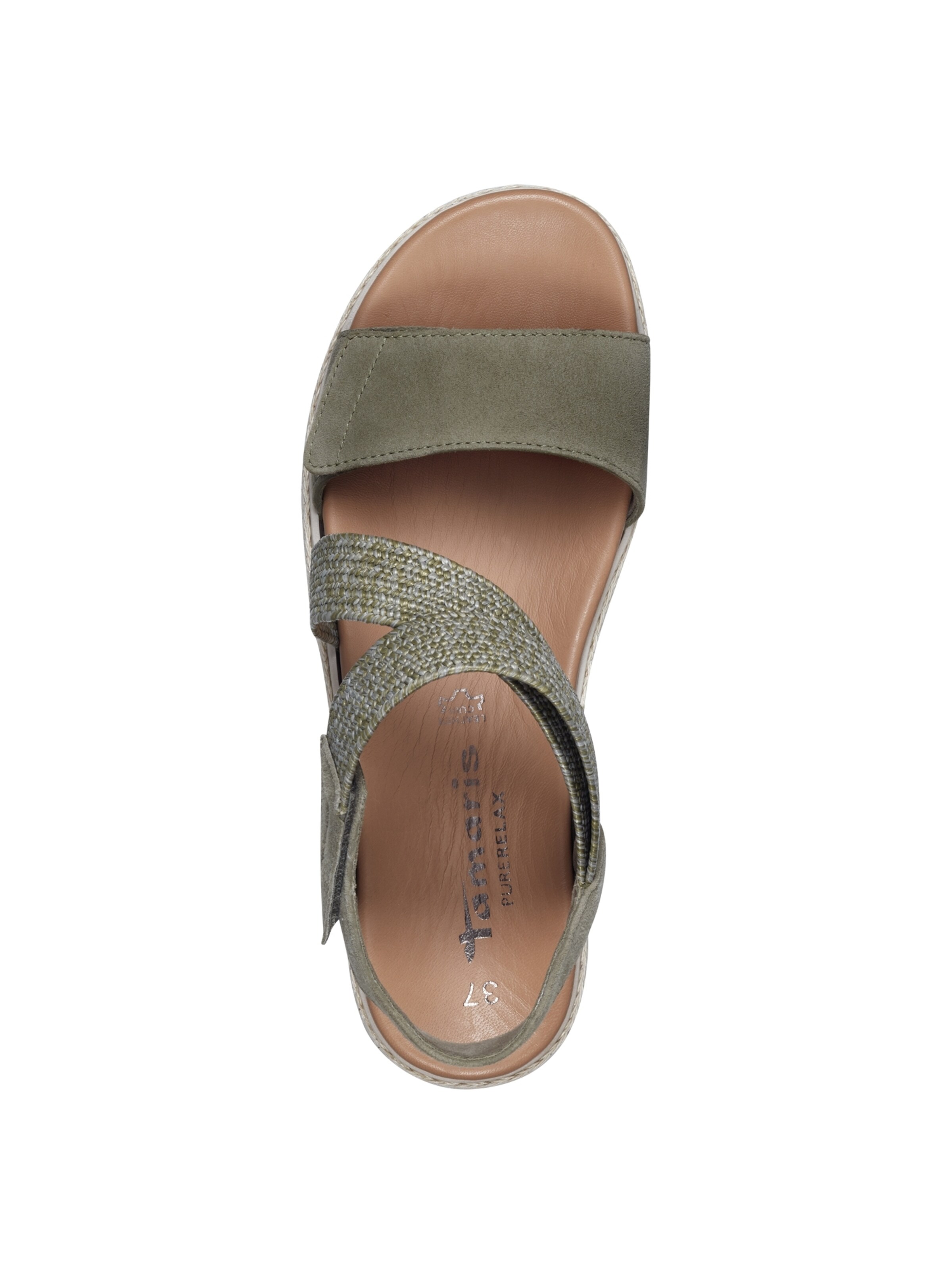 Tamaris - Sandália em verde