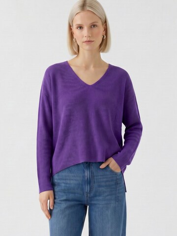 OUI Pullover in Lila: Vorderseite
