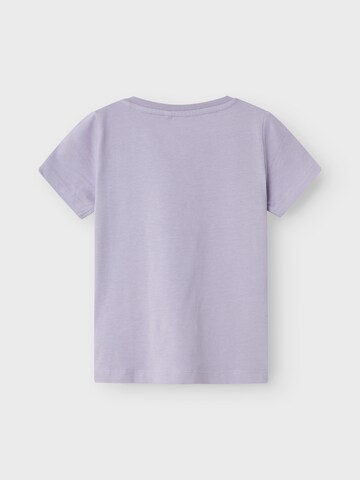 NAME IT T-shirt 'VEEN' i lila