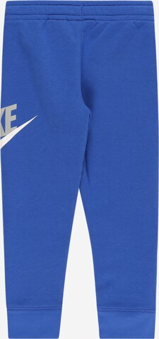 Nike Sportswear Дънки Tapered Leg Панталон в синьо
