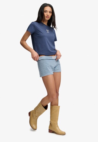 Regular Pantalon Superdry & Co en bleu