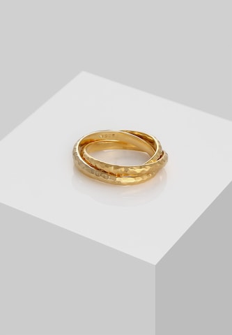 ELLI Ring 'Wickelring' in Gold