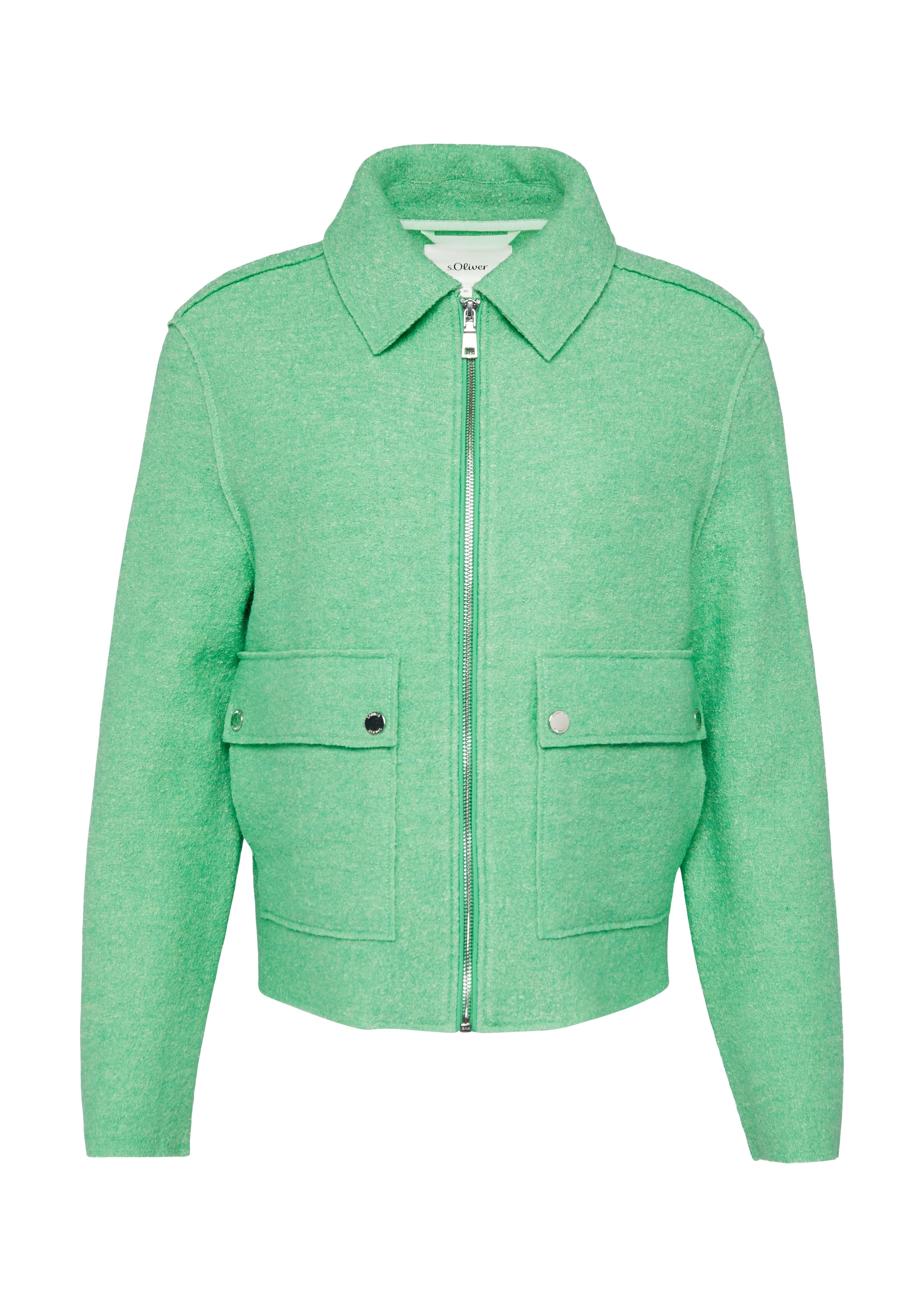 Veste mi-saison s.Oliver en vert : devant