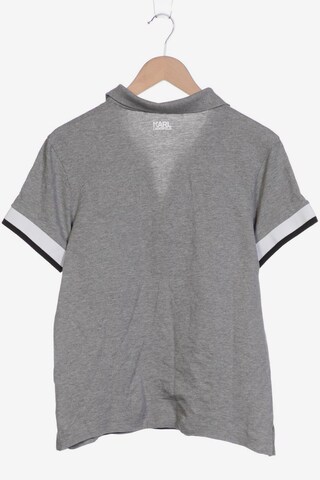 Karl Lagerfeld Poloshirt S in Grau