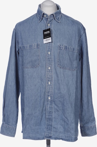 BOSS Black Hemd L in Blau: Vorderseite