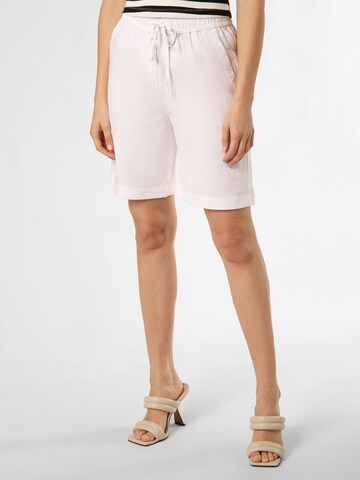 Marc Cain Regular Pants in White: front