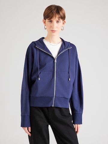 HUGO Sweatvest 'Dumanji' in Blauw: voorkant