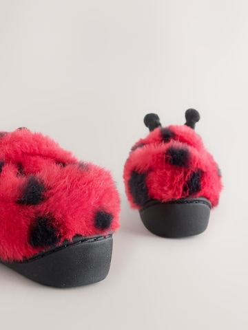 Next - Zapatillas de casa en rojo