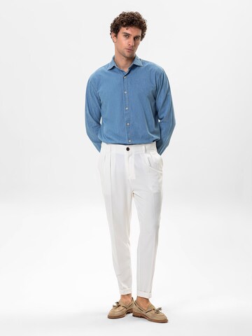 Coupe regular Chemise Antioch en bleu