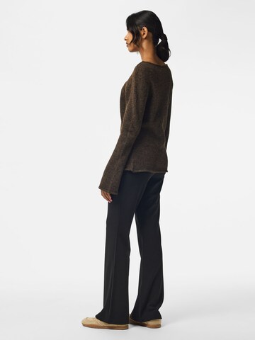 PIECES Pullover 'VALLIE' i brun