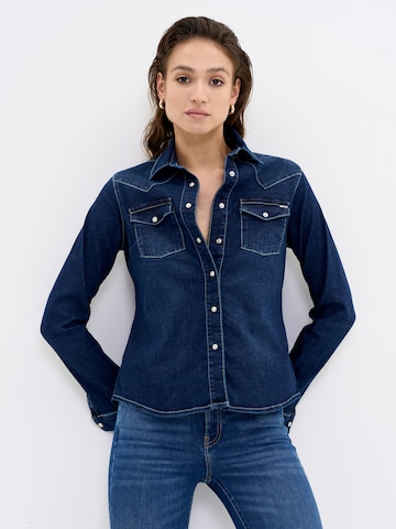 BIG STAR Blouse 'Norra' in Blue: front