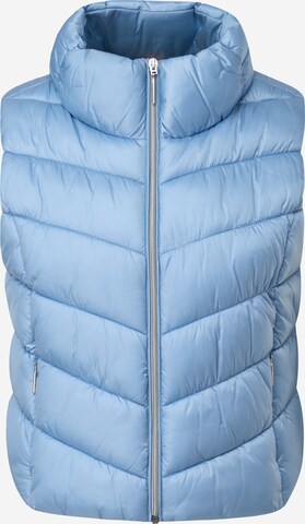 COMMA Vest in Blue: front