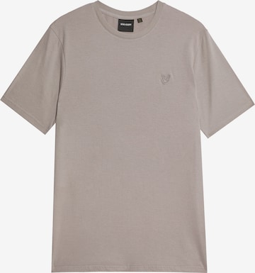 Lyle & Scott Shirt 'Superfine' in Grijs: voorkant