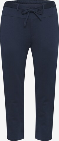 Pantalon 'Jenna' KAFFE CURVE en bleu : devant